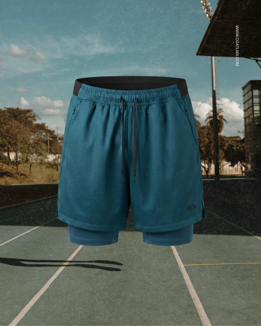 Short Deportivo Hombre - Trail, Running y Outdoor | COATL Raíces