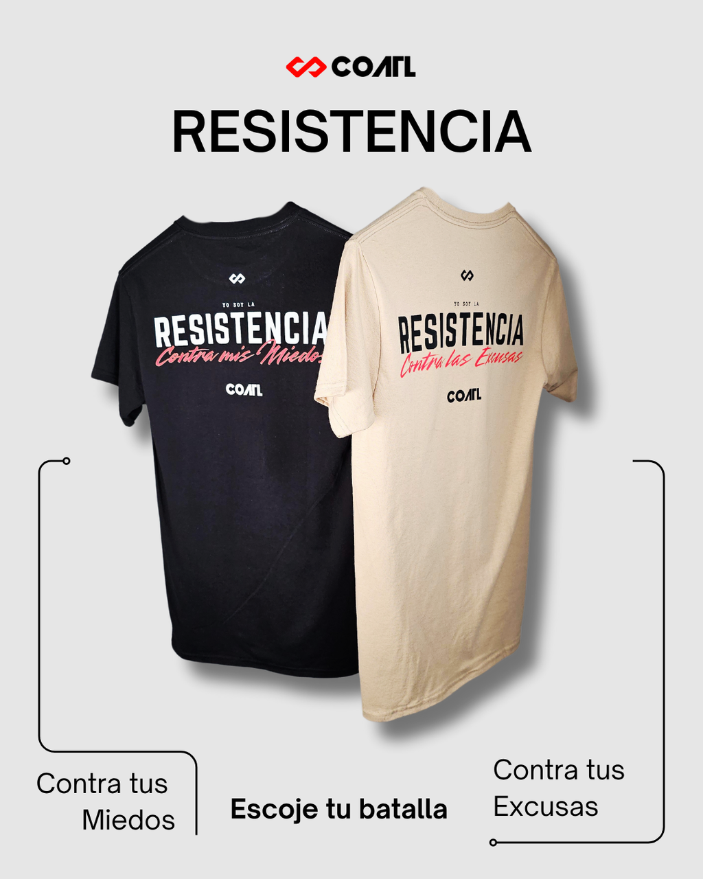 PLAYERA RESISTENCIA – ALGODÓN UNISEX