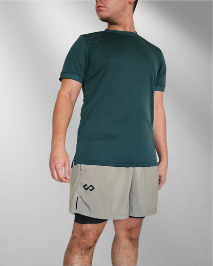 Playera deportiva Verde Jade