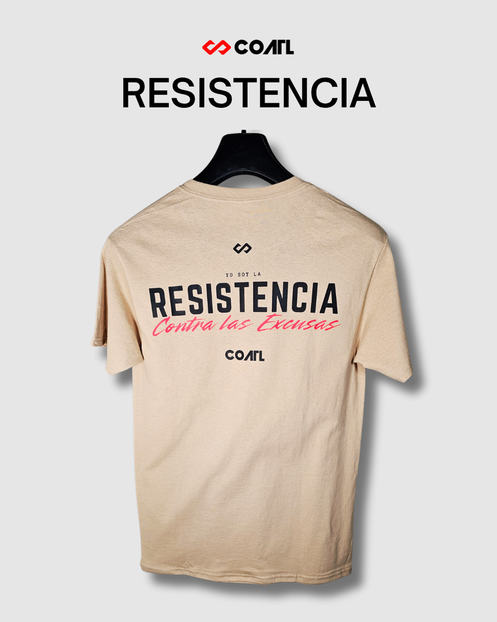 PLAYERA RESISTENCIA – ALGODÓN UNISEX