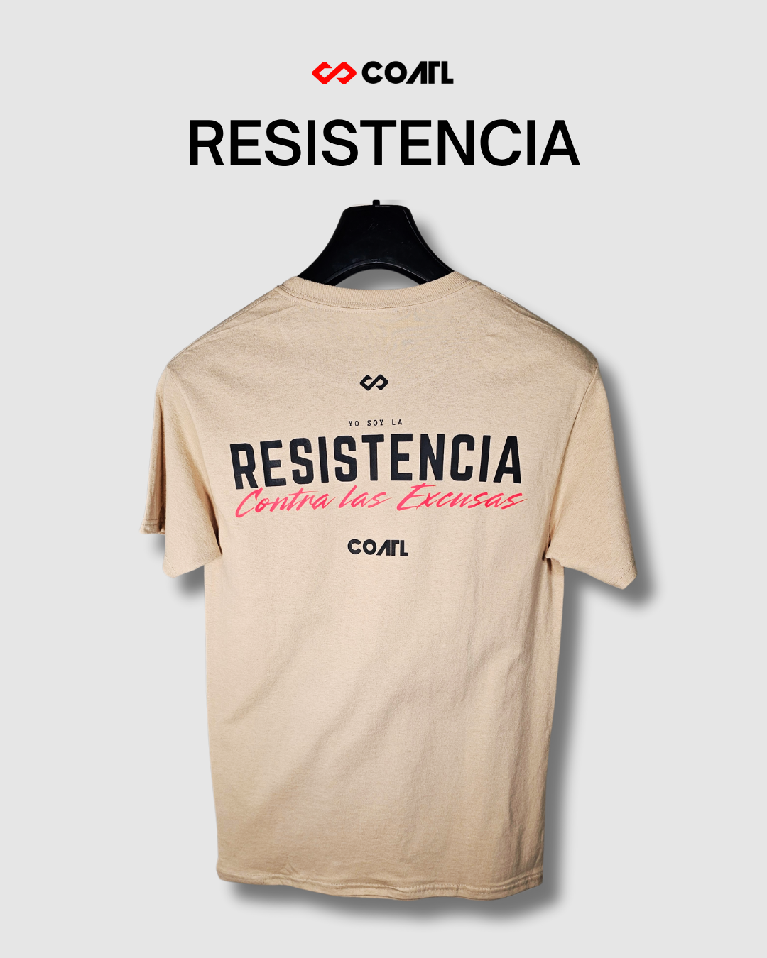 PLAYERA RESISTENCIA – ALGODÓN UNISEX