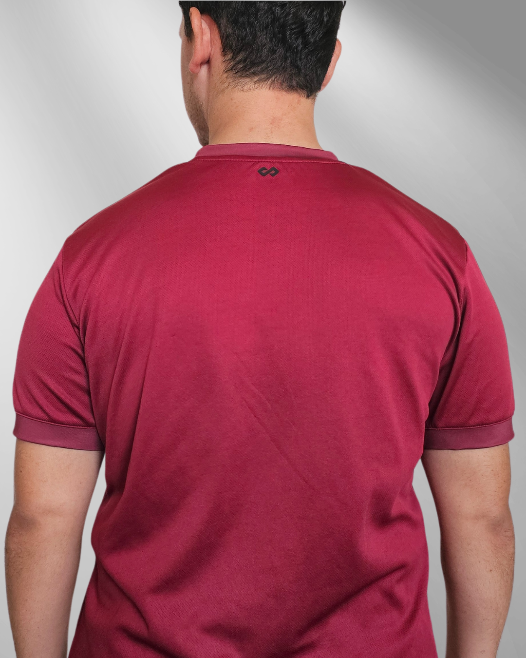 Playera deportiva Rojo Tinto