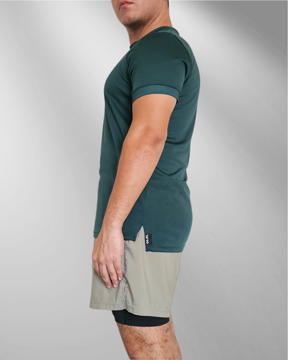 Playera deportiva Verde Jade