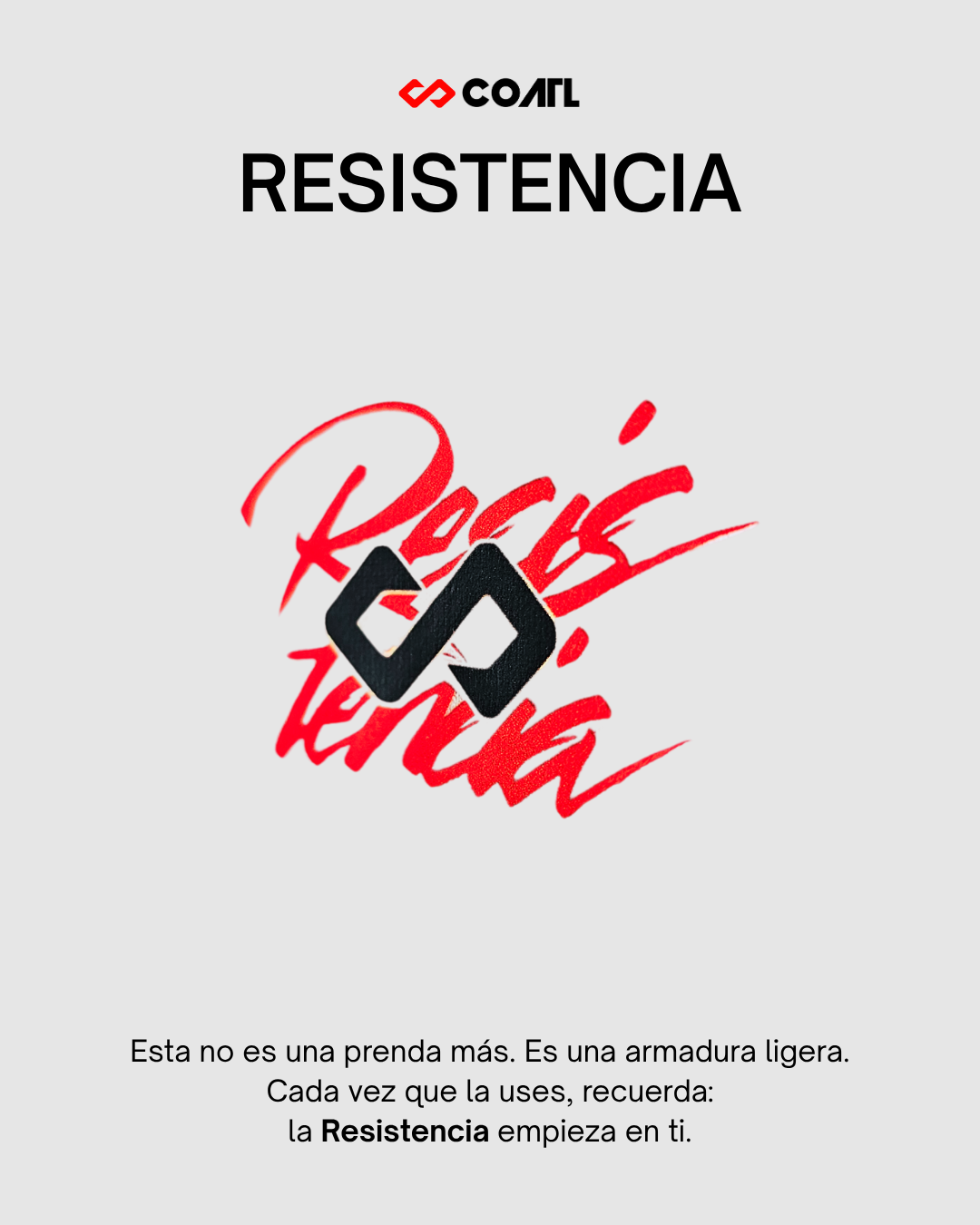 PLAYERA RESISTENCIA – ALGODÓN UNISEX