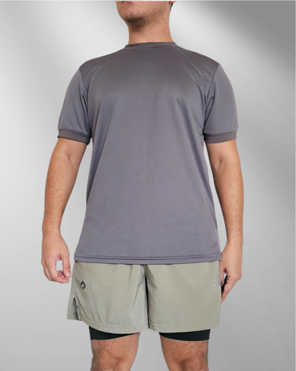 Playera deportiva Gris