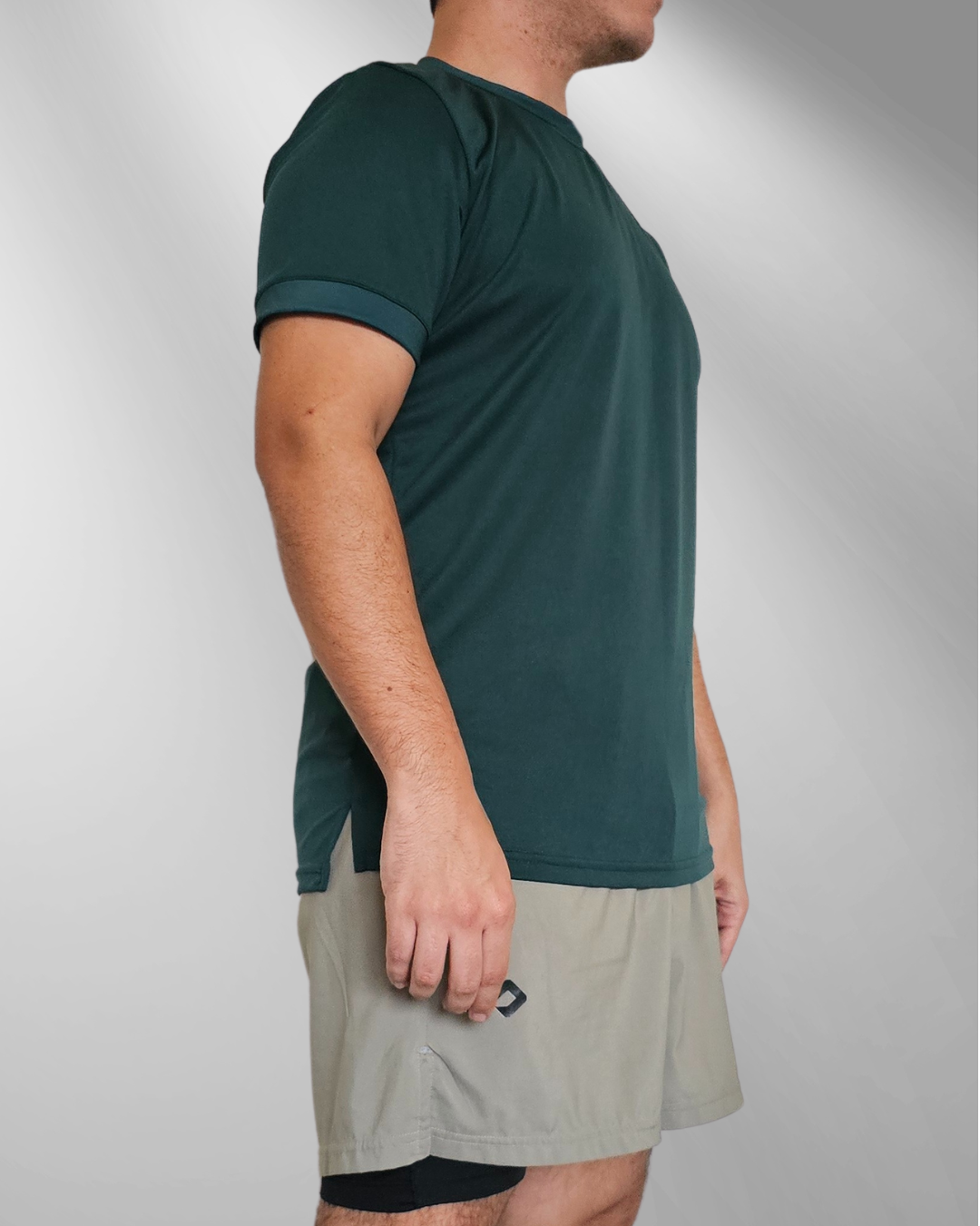 Playera deportiva Verde Jade