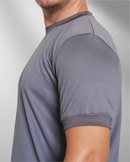 Playera deportiva Gris