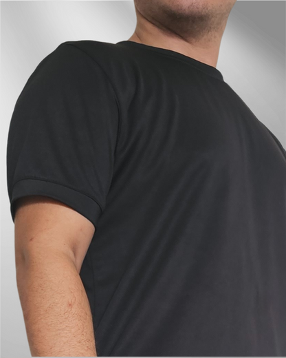 Playera deportiva Negra