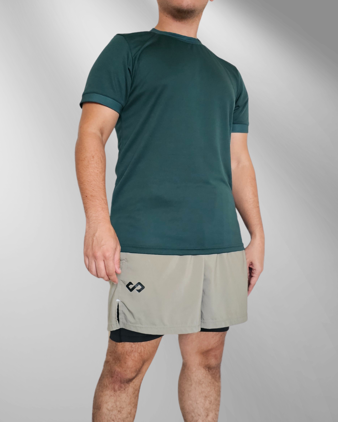 Playera deportiva Verde Jade